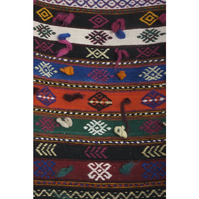 1960s Turkish Handmade Runner Kilim - Stair Extra Long Stair Rug 2'1'' X 25'8'' For Sale - Image 10 of 13