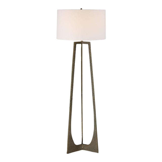 Newly Made I-Beam Floor Lamp For Sale