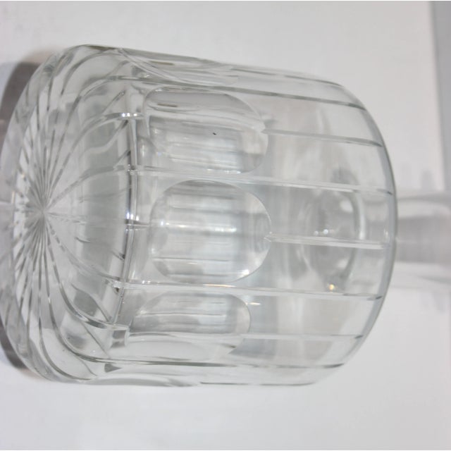 Lead Crystal Decanter With Bourbon Liquor Tag For Sale In Miami - Image 6 of 10