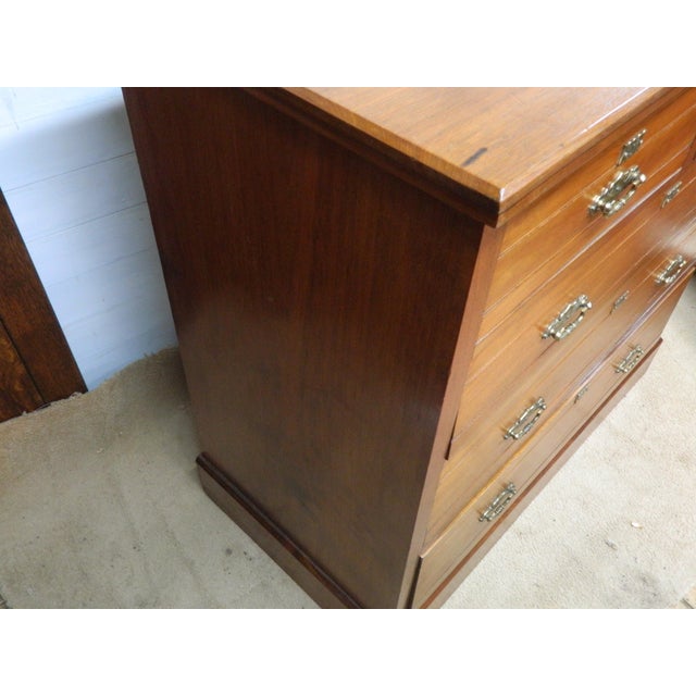 Victorian Walnut Chest of Drawers from Blyth and Sons For Sale - Image 16 of 18