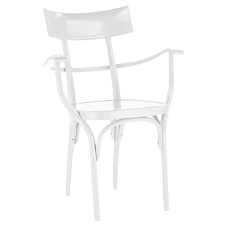 Czech White Chair by Hermann Czech For Sale