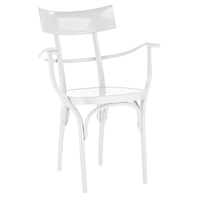 Czech White Chair by Hermann Czech For Sale