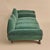 Art Deco French Art Deco Méredieme Chaise Lounge in Original Green Upholstery, 1930s For Sale - Image 3 of 11