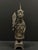 Metal African Tribal Art Benin Bronze Warrior Statue For Sale - Image 7 of 9