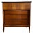 Vintage Mid Century Modern Dixie Tall Boy Dresser Storage For Sale