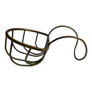 Brass Claw Over the Rim Bath Tub Sponge Holder, 1920's