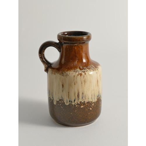Mid-Century Modern Fat Lava Drip Glaze Ceramic Vase, West Germany, 1970s For Sale - Image 6 of 16