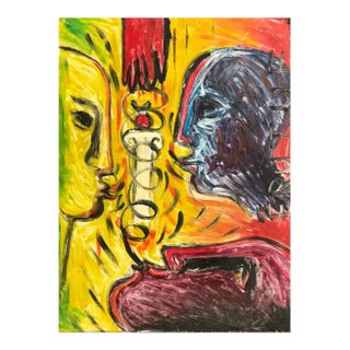 1990s Adrienne Anderson Modern Painting For Sale