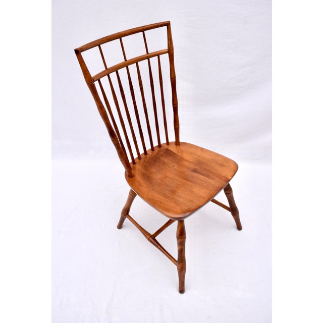 Nichols & Stone Nichols & Stone Birdcage Windsor Dining Chairs For Sale - Image 4 of 9