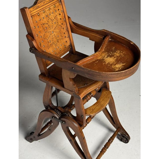 Antique Victorian High Chair For Sale - Image 14 of 18