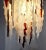 Metal Lustre Bicolor Cascade Light by Albano Poli, 1970 For Sale - Image 7 of 8