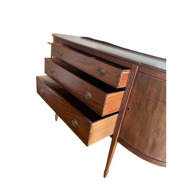 Manufactured by Berkey and Gay Furniture Co. of Grand Rapids, Michigan. Based on the logo, this piece was likely made...