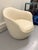 DWR Leather Lína Swivel Chair For Sale - Image 10 of 10