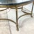 1960s Neoclassical Brass and Glass Hoof Foot Coffee Table in the Style of La Barge For Sale - Image 14 of 18
