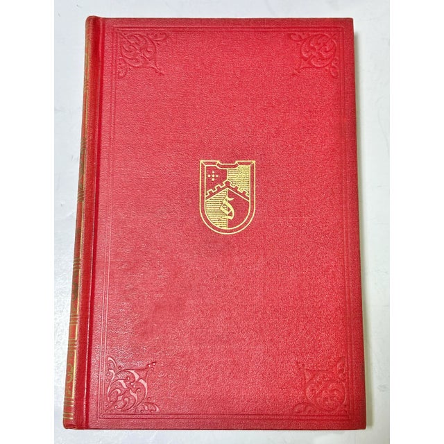 Antique Red Decorative Library Books – John L. Stoddard Set of 15 For Sale - Image 4 of 11