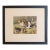 Single Print - Cassell, Petter, Galpin & Co Chromolithograph Dog Print in Black Frame For Sale