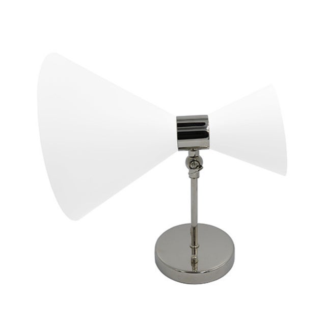 New special order item. Not vintage. Designers are scooping up our super mod August sconce in matte white for its...