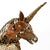 Pal Kepenyes 1980s Brutalist Bronze Unicorn Sculpture Attributed to Pal Kepenyes For Sale - Image 4 of 7