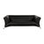 Model 322 3-Seater Sofa in Black Leather from Rolf Benz For Sale - Image 10 of 10