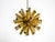 Mid-Century Modern Space Age Brass Ceiling Lamp from J.T. Kalmar, 1960s For Sale - Image 3 of 18