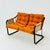 Bauhaus Tubular Canvas Sling Two-Seater Sofa, 1970s For Sale - Image 11 of 11
