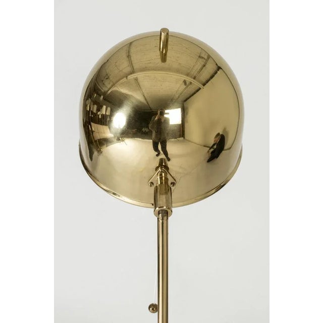 Bergboms Vintage Brass Floor Lamp from Bergboms, 1960s For Sale - Image 4 of 9