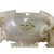 White Chinese White Stone Carved Oriental Dragon Incense Burner Holder Display For Sale - Image 8 of 8