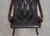 Brown Tufted Leather Rocking Chair For Sale - Image 11 of 18