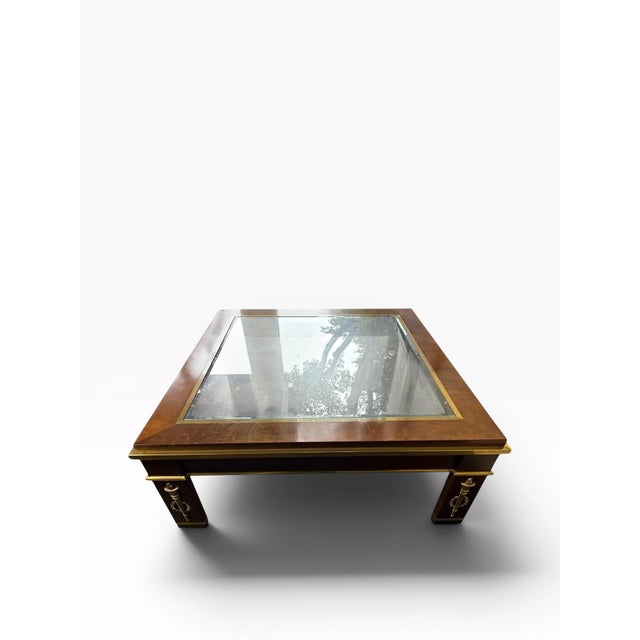 1990s 1990s Mastercraft Furniture Neoclassical Coffee Table For Sale - Image 5 of 11