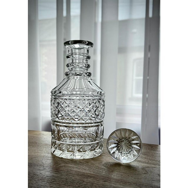 Anglo-Irish William IV Cut Glass Decanter, 1835 For Sale - Image 15 of 18
