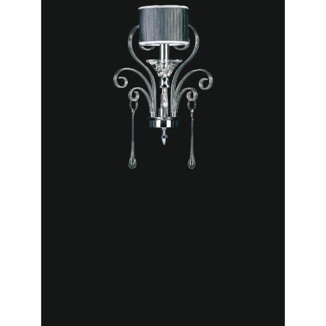 Collection Orchidea Wall Lamp in Metal and Crystal by Jago For Sale - Image 4 of 9