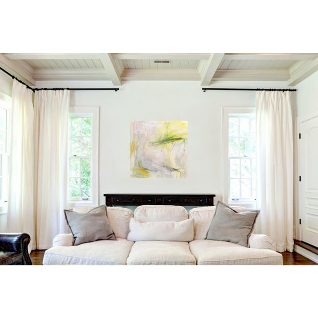 "Morning Sun" by Trixie Pitts Abstract Oil Painting For Sale In Nashville - Image 6 of 11