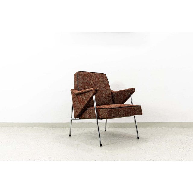 Metal Vintage Metal Lounge Chair, 1960s For Sale - Image 7 of 18