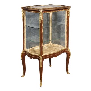 French Walnut Cabinet, 1890s For Sale