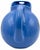 Blue Vintage El Morocco Nyc Nightclub Blue Ceramic Water Pitcher Zebra Logo Barware For Sale - Image 8 of 11