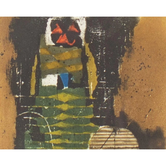Mid-Century Modern Abstract Color Etching by Johnny Friedlaender For Sale - Image 3 of 7