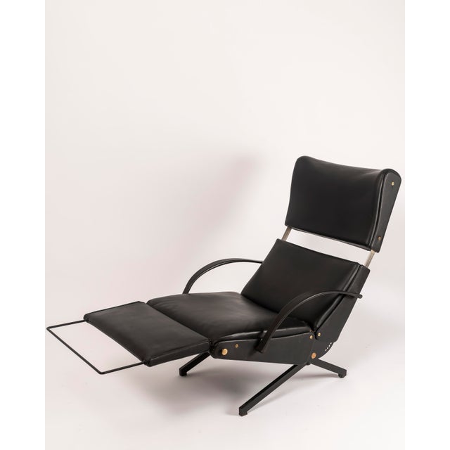 1960s Second Edition P40/C Armchair by Osvaldo Borsani for Tecno, 1963 For Sale - Image 5 of 14