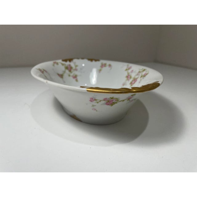 Early 20th Century Antique French Limoges Porcelain Serving Bowl - M Redon For Sale - Image 5 of 9