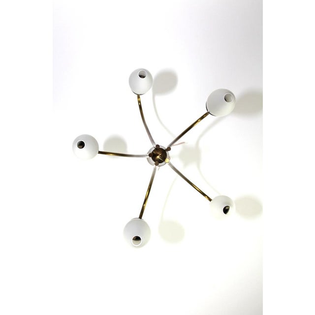 Lily of the Valley Chandelier from Rupert Nikoll, 1950s For Sale - Image 3 of 17
