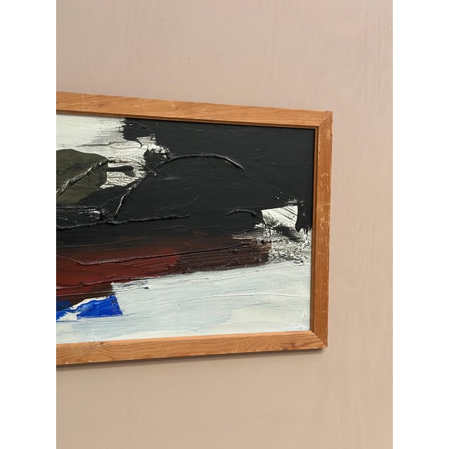 Hans Osswald, Hurricane, 1960s, Oil on Panel, Framed For Sale - Image 7 of 17