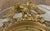 Wood Vintage Large Scale American Federal Revival Giltwood Eagle Crest Round Mirror For Sale - Image 7 of 17