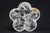 Gemstone Clear Rock Crystal Peach Blossom Japanese Artisan Hand Crafted For Sale - Image 7 of 10