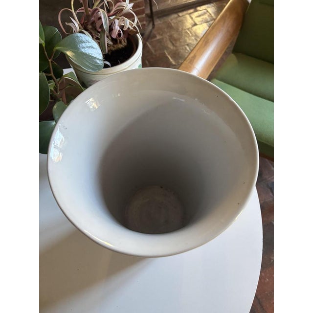 Large Ceramic Vase by Fabienne Jouvin, 1990s For Sale - Image 9 of 10