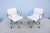 Mid-Century Herman Miller Eames Aluminum Group Management Chair in White Leather For Sale In New York - Image 6 of 18