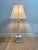 Antique carved marble column lamp. Originally acquired from an upscale estate in New York. Estimated to be from 1920's or...