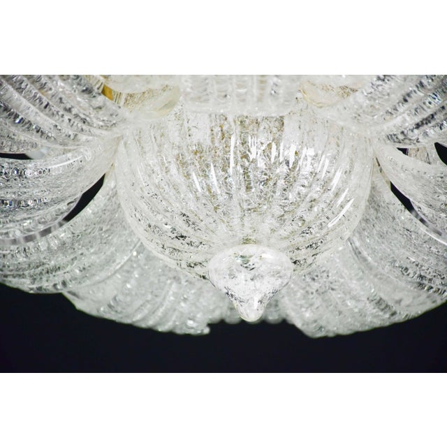 Garda Italian Murano Glass Ceiling Light or Flush Mount, 1980s For Sale - Image 14 of 15