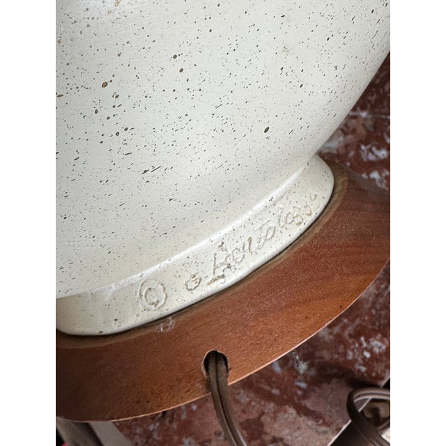 Emil Bertolozzi 1960s Mid-Century Modern Atomic Modern Harlequin Lamp by Bertolozzi For Sale - Image 4 of 6