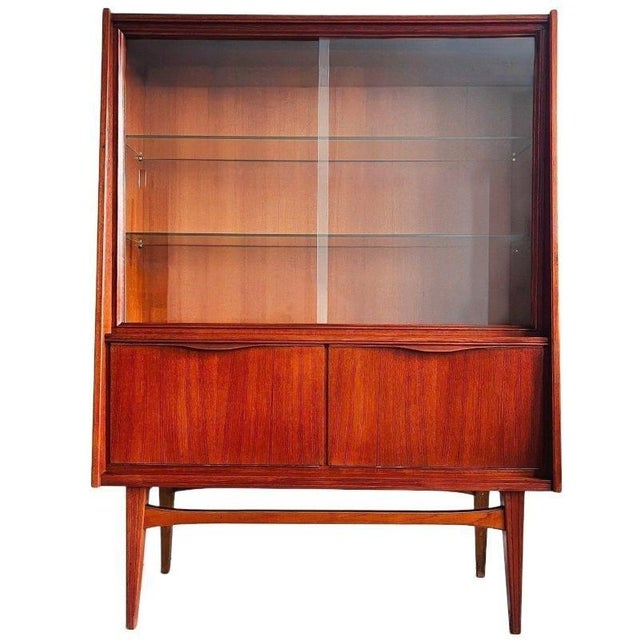 Mid-Century Danish Teak Display Cabinet, 1960s For Sale - Image 12 of 12