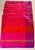 A sweet juicy burst of color for you dinner table! These nectarine, raspberry, and plumb colored woven cotton dinner...