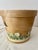 Vintage Indoor Wooden Folk Art Country Cottage Farmhouse Motif Hand-Painted Planter/Basket/Bucket For Sale - Image 10 of 18